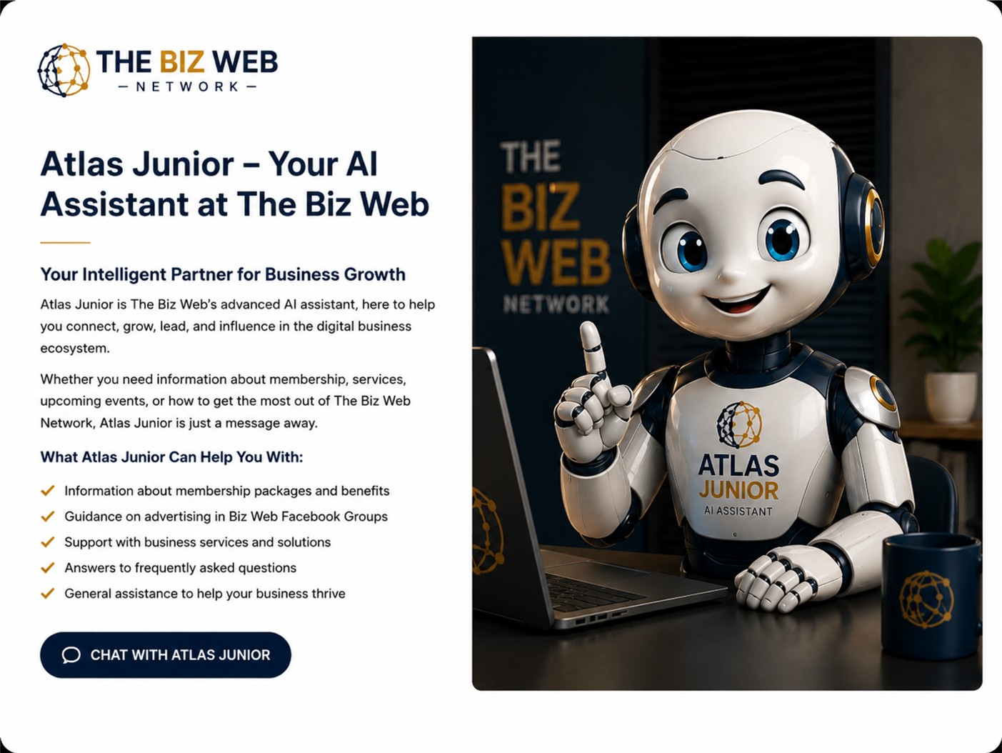 Atlas Junior – Bringing AI Into Your Business 4 U